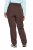 Ulla Popken 834662 Softshell hlače s flis podlogo Taupe - Zunanja oblačila - 