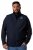 Men+ 414 Softshell brezrokavnik s stoječim ovratnikom Temno moder - Jakne - Moške bunde za Močnejše Postave