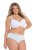 Ulla Popken 835618 Spodnjice 5 kosa Umazano bela - Spodnjice - 