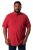 Men+ 256 Polo majica Rdeča - Polo majice - Moške Polo Majice za Močnejše Postave