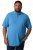 Men+ 256 Polo majica Nebesno modra - Polo majice - Moške Polo Majice za Močnejše Postave