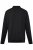 Men+ 274 Polo majica z dolgimi rokavi bellyfit Črna - Polo majice - Moške Polo Majice za Močnejše Postave