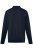Men+ 274 Polo majica z dolgimi rokavi bellyfit Temno modra - Polo majice - Moške Polo Majice za Močnejše Postave
