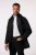 JP1880 Business Coat Zip-out Panel Black - Jakne - Moške bunde za Močnejše Postave