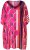 Ulla Popken 836864 Obleka Roza - Kaftani - 
