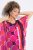Ulla Popken 836864 Obleka Roza - Kaftani - 