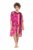 Ulla Popken 836864 Obleka Roza - Kaftani - 