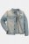 STHUGE 837222 Jeans jakna z naprsnimi žepi Svetlo modra - Jakne - Moške bunde za Močnejše Postave