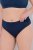 Ulla Popken 838637 Tangice 3 kosa Temno modra - Spodnjice - 