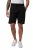 JP1880 Bermuda Sweatshorts Stomach Fit Black - Trenirke & kratke trenirke - Moške Trenirke za Močnejše Postave