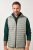 JAY-PI Lightly Quilted Vest with Stomach Fit Grey - Jakne - Moške bunde za Močnejše Postave