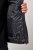 JAY-PI Lightly Quilted Jacket with a Hoodie Black - Jakne - Moške bunde za Močnejše Postave