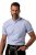 JP1880 Shirt Traditional Short Sleeve Checked Light Blue - Srajce - Moške srajce za Močnejše Postave