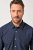 JP1880 Shirt Long Sleeve Kent Collar Navy - Srajce - Moške srajce za Močnejše Postave