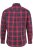 JP1880 Checked Shirt Long Sleeve Red - Srajce - Moške srajce za Močnejše Postave