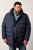 Men+ 426 Parka s kapuco Temno modra - Jakne - Moške bunde za Močnejše Postave