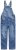 JP1880 842648 Jeans hlače z naramnicami ohlapnega kroja Denim modra - Kavbojke & hlače - Moške Kavbojke in Hlače za Močnejše Postave