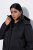 Ulla Popken SYMPATEX Triple Function Coat Black - Plašči - Plašči za ženske večjih velikosti