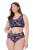 Ulla Popken 844495 Spodnjice 5 kosa Slivova - Spodnjice - 