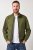 JP1880 844652 Bomber jakna z gumbi Khaki - Jakne - Moške bunde za Močnejše Postave