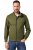 JP1880 844652 Bomber jakna z gumbi Khaki - Jakne - Moške bunde za Močnejše Postave