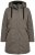 Ulla Popken 845111 Parka Temno zelena - Plašči - Plašči za ženske večjih velikosti