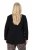 Ulla Popken 845336 Oversize raztegljiv suknjič z dvema gumboma Črna - Blazer - Blazerji v velikih velikostih za ženske