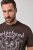 JP1880 Motörhead Soft Jersey Vintage T-Shirt Brown - Majice z glasbenimi skupinami - Band majice z glasbenimi motivi