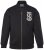 STHUGE 847083 Varsity jakna iz scuba tkanine Črna - Jakne - Moške bunde za Močnejše Postave