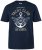 Men+ 958 Majica Yacht Club Temno modra - Kratke Majice - Moške kratke majice za močnejše postave
