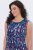 Ulla Popken 849887 Obleka iz jerseyja brez rokavov Temno modra - Obleke iz jerseyja - 