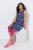 Ulla Popken 849887 Obleka iz jerseyja brez rokavov Temno modra - Obleke iz jerseyja - 