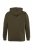 Men+ 375 Jopica s kapuco Heritage Denim Khaki zelena - Puloverji & jopice - Moški Puloverji & Jopice za Močnejše Postave
