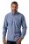 JP1880 850931 Chambray srajca z dolgimi rokavi Denim modra TALL - TALL srajce - TALL srajce za visoke moške