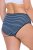 Ulla Popken 850966 Črtaste spodnjice 5 kosa Temno modra - Spodnjice - 