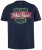 JP1880 850980 Majica s potiskom v vintage slogu Temno modra TALL - TALL T-shirts - Majice za visoke moške
