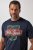 JP1880 850980 Majica s potiskom v vintage slogu Temno modra TALL - TALL T-shirts - Majice za visoke moške