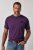JP1880 850985 Majica s potiskom na prsih Temno vijolična TALL - TALL T-shirts - Majice za visoke moške
