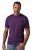 JP1880 850985 Majica s potiskom na prsih Temno vijolična TALL - TALL T-shirts - Majice za visoke moške