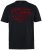JP1880 851002 Majica s potiskom na prsih Črna TALL - TALL T-shirts - Majice za visoke moške