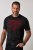 JP1880 851002 Majica s potiskom na prsih Črna TALL - TALL T-shirts - Majice za visoke moške