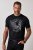 JP1880 851008 Majica s potiskom na prsih Črna TALL - TALL T-shirts - Majice za visoke moške