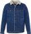 JP1880 851363 Jeans jakna s teddy podlogo Denim modra - Jakne - Moške bunde za Močnejše Postave