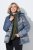 Ulla Popken 851790 Prešita jakna Denim modra - Jakne - Jakne za ženske v velikih številkah