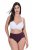 Ulla Popken 852698 Spodnjice 3 kosa Rjava - Spodnjice - 