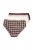 Ulla Popken 854114 Karirane spodnjice 5 kosa Taupe - Spodnjice - 