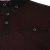 Kam Jeans 5490 Jersey Weave Contrast Polo Black - Polo majice - Moške Polo Majice za Močnejše Postave