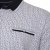 Kam Jeans 5487 Dobby Print Pique Polo White - Polo majice - Moške Polo Majice za Močnejše Postave