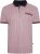 Kam Jeans 5487 Dobby Print Pique Polo Red - Polo majice - Moške Polo Majice za Močnejše Postave