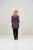 Scandinavian Caramel Flower Petals Tunic Purple - Majice - 